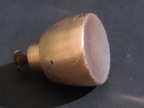 Vintage Solid Copper Cabinet Drawer Door Knob Cover