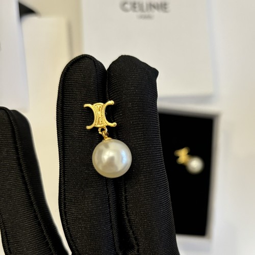 Orecchini pendenti goccia perle Celine con confezione regalo