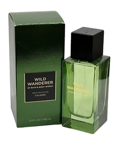 NEW BATH & BODY WORKS WILD WANDERER MEN'S COLLECTION COLOGNE 3.4 FL OZ SAFFRON - Picture 1 of 6