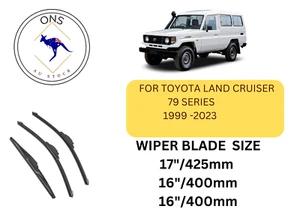 WIPER BLADES FOR TOYOTA LAND CRUISER (78 SERIES) 1999-2023 - Picture 1 of 4