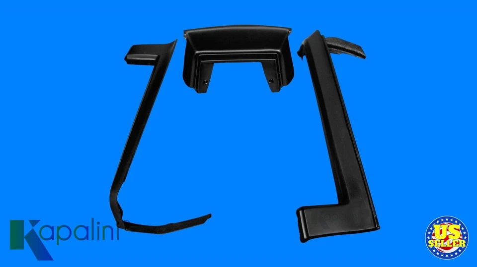 Rellenos de parachoques traseros de fibra de vidrio Buick LeSabre 1975-76 (juego de 3 piezas) Foto 1 de 1