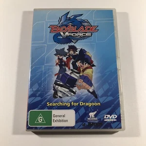 Beyblade V Force Searching For Dragoon DVD Region 4 PAL TV Series 4 Episodes - Picture 1 of 10