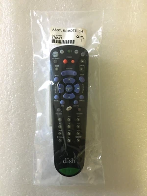 New Dish Network EchoStar 3.4 IR 189519 #1 Remote Control Dish Logo Sealed - Image 1 of 3