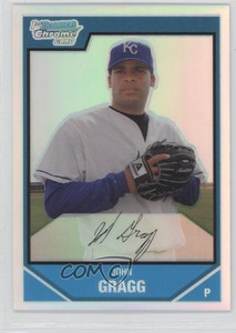 2007 Bowman Chrome Prospects Refractor /500 John Gragg #BC57