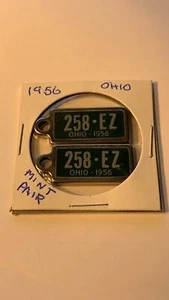 1956 Ohio Dav Tag Paar (258 EZ) - Bild 1 von 2
