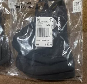 adidas Face Mask Cover Protection Black Small (3 Pack) - Picture 1 of 1