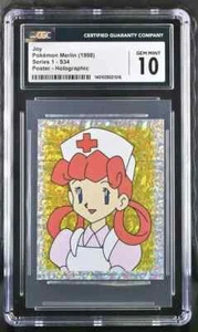 Pokemon Joy S34 Holo Merlin Series 1 - CGC 10 - Picture 1 of 2