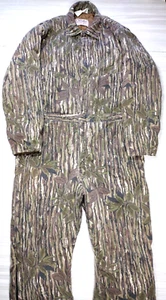 Vintage Walls Blizzard Pruf Real Tree Insulated Camo Coveralls, Adult Size 2XL - Picture 1 of 17