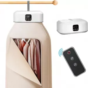 Daretodo Portable Clothes Dryer, 600 Watt Mini Dryer with Remote Control. - Picture 1 of 7