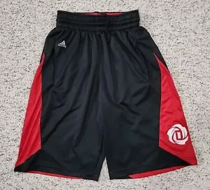 Adidas DERRICK ROSE D-ROSE Black/Red Vintage Basketball Shorts Mens Size Small - Picture 1 of 10
