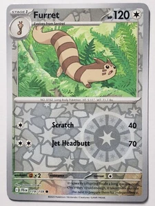 REVERSE HOLO Furret 119/159 - Journey Together Pokemon Card - Picture 1 of 4