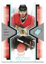 2006-07 SPX SPXcitement Spectrum /99 #X20 Martin Havlat (Chicago Blackhawks)
