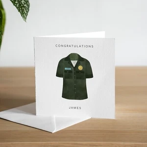 Personalised New Paramedic Card Congratulation New Job Card EMT NHS Card - Picture 1 of 2