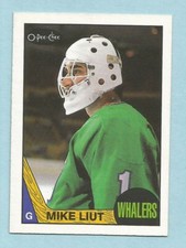 1987-88 O-Pee-Chee OPC Hockey Mike Liut #152 Goalie Hartford Whalers NM/MT