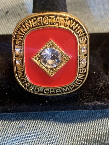 1991 Minnesota Twins World Series Championship Ring Sz11 Brand New Replica Cover