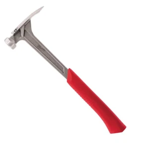 17 oz. milled face framing hammer | milwaukee claw steel straight new nail tool - Picture 1 of 12