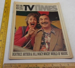 Maude 1972 Local TV Times Patton Julie Andrews Disney Brians Song Godzilla - Bild 1 von 12