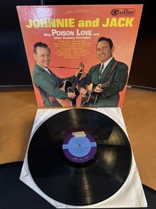 Johnnie And Jack Sing Poison Love 1963 Vinyl LP CAL-747 B1 VG - Picture 1 of 4