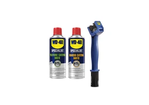 WD-40 - Specialist - Kit Manutenzione Catena Moto - 1 Pulitore Spray 400Ml + 1 G - Foto 1 di 12