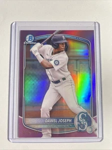 Bowman 2025 - Chrome Prospects Dawel Joseph #BCP-8 refractor fucsia/199 (RC) - Imagen 1 de 2