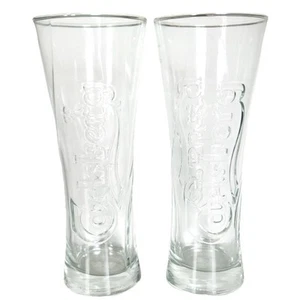 Carlsberg Beer Glasses Set of 2 Premium Beer Copenhagen All Malt 0.5 L Rastal - Picture 1 of 8