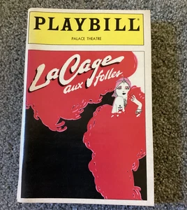 Vintage Playbill Nov 12 1984 LaCage Aux Folles Palace Theatre Broadway NYC - Bild 1 von 7