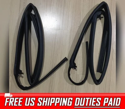 Sello de canal de funcionamiento de vidrio resistente al clima delantero de goma para 87-94 Mitsubishi Mighty Max Foto 1 de 3