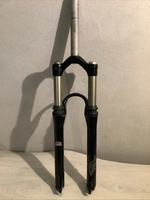 Vintage Manitou Black Elite Fork 1 1/8" Threadless 26" 100/120 Adjustable Travel - Photo 1/4