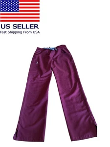 Pantalones Médicos Figs Technical Collection Mujer Borgoña Talla Pequeña - Imagen 1 de 7