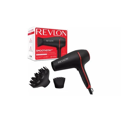 Revlon Hair Dryer With Diffuser Smoothstay Coconut Oil-Infused Modern Portable - Image 1 of 4