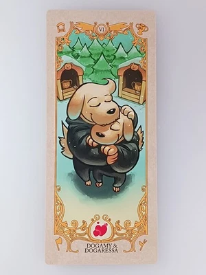 Dogamie & Dogaressa Tarotkarte - UNDERTALE Tarot Kunstdrucke - aus Japan - Bild 1 von 4