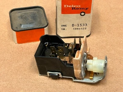 Interruptor de faros Caprice NOS 1966 Delco Remy 1995142 Foto 1 de 4