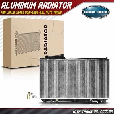 Radiador con enfriador de aceite de transmisión para Lexus LS430 01-06 4,3 L transmisión automática. Foto 1 de 4