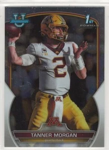 Tanner Morgan 2022 Bowman University Chrome RC #11 1st Bowman Steelers - Picture 1 of 1
