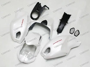 For Ducati Monster 696 796 1100 Pearl White ABS Injection Mold Bodywork Fairing - Bild 1 von 9