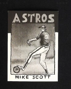 2024 TOPPS SPOTLIGHT By Andy Friedman #14 Mike Scott /49 Grayscale Filter - Picture 1 of 2