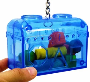 60019 LARGE TREASURE CHEST birds foraging toys cages parrot plastic unbreakable - Picture 1 of 11
