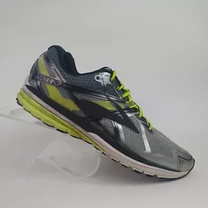 Mens Brooks Ravenna R7 Running Athletic Shoes Size: 12 D Gray Black Yellow - Picture 1 of 7
