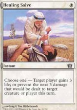 HEALING SALVE FOIL 8th Edition MTG Magic the Gathering Cards DJMagic