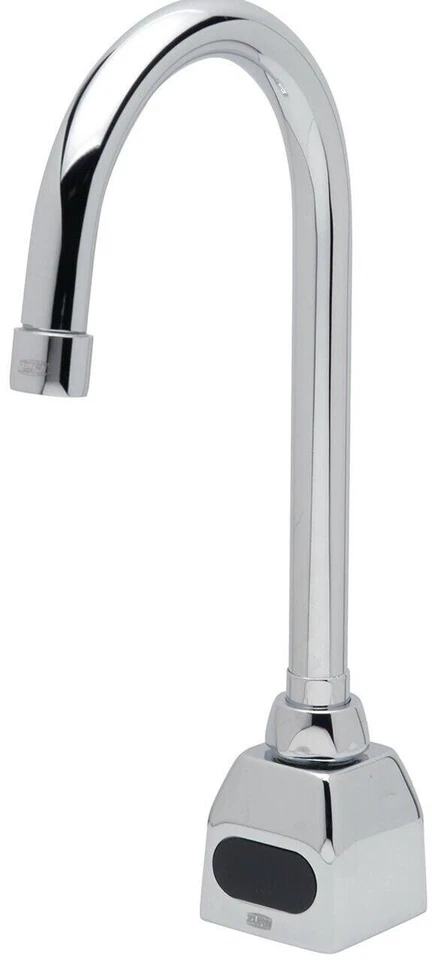 Zurn  Touchless Faucet  Battery Powered Gooseneck Sensor  Chrome - Image 1 of 1