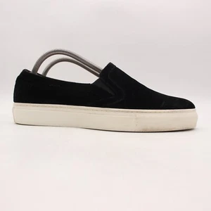 M. Gemi The Cerchio Black Velvet Slip On Women's Size 42 Sneakers Made In Italy - Picture 1 of 10