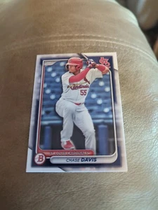 2024 BOWMAN PROSPECT PAPER ST.LOUIS CARDINALS - CHASE DAVIS #BP-150 - Picture 1 of 2
