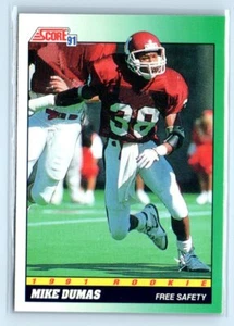 1991 Partitur #314 Mike Dumas ROOKIE CARD RC - Bild 1 von 2
