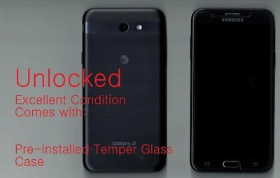 Samsung Galaxy J7 16GB SM-J727A AT&T Unlocked Cell Phone - Image 1 of 3