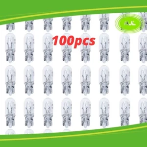 100 piezas T10 12V 5W Tablero Instrumento Luz Lámpara Halógena Bombilla Halógena - Imagen 1 de 7