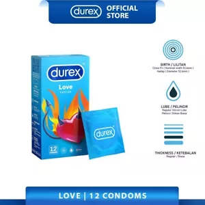 Durex Love Condoms (12's) - Picture 1 of 2