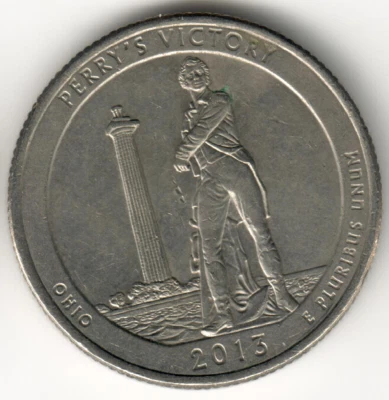 USA - 2013P - Washington ¼ Dollar - Perry’s Victory - Low Mintage - #9826 - Image 1 of 2