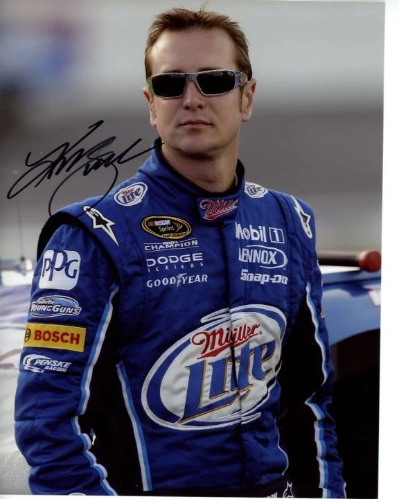 Foto NASCAR 8x10 firmada autografiada por Kurt Busch Foto 1 de 1