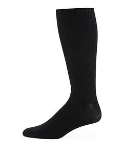 Neiman Marcus 284196 Luxe Ankle Socks Black  size 10-13 - Picture 1 of 1