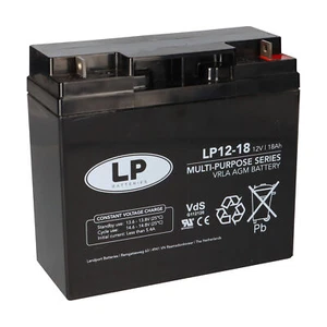 Landport Bleiakku 12V 18Ah AGM Batterie NSA LP12-18 T3 VdS passend 17Ah 19Ah USV - Bild 1 von 7